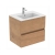 Ideal Standard Eurovit+ 600mm 2-Drawer Wall Hung Vanity Unit | Thumbnail Image