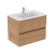 Ideal Standard Eurovit+ 700mm 2-Drawer Wall Hung Vanity Unit | Thumbnail Image