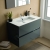 Ideal Standard Eurovit+ Wall Hung 2-Drawer Vanity Unit with Basin 800mm Wide - Mid Grey | Thumbnail Image