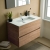 Ideal Standard Eurovit+ Wall Hung 2-Drawer Vanity Unit with Basin 800mm Wide - Natural Oak | Thumbnail Image