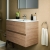 Ideal Standard Eurovit+ Wall Hung 2-Drawer Vanity Unit with Basin 800mm Wide - Natural Oak | Thumbnail Image