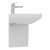 Ideal Standard I.Life A Basin and Semi Pedestal 600mm Wide - 1 Tap Hole
