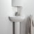 Ideal Standard I.Life A Corner Handrinse Basin with Full Pedestal 400mm Wide - 1 Tap Hole | Thumbnail Image