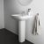 Ideal Standard I.Life A Basin and Full Pedestal 550mm Wide - 1 Tap Hole