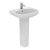 Ideal Standard I.Life A Basin and Full Pedestal 550mm Wide - 1 Tap Hole