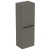 Ideal Standard I.Life A 1-Door Tall Column Unit 400mm Wide - Matt Quartz Grey