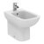 Ideal Standard I.Life A Back to Wall Bidet 360mm Wide - 1 Tap Hole