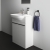 Ideal Standard I.Life A Floor Standing 2-Door Vanity Unit with Basin 600mm Wide - Matt White