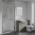 Ideal Standard I.Life A Floor Standing 2-Door Vanity Unit with Basin 600mm Wide - Matt Quartz Grey