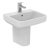 Ideal Standard I.Life B Basin and Semi Pedestal 500mm Wide - 1 Tap Hole
