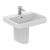 Ideal Standard I.Life B Basin and Semi Pedestal 600mm Wide - 1 Tap Hole