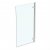 Ideal Standard I.Life Hinged RH Bathscreen 1500mm High x 815mm Wide 8mm Glass - Bright Silver