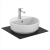 Ideal Standard I.Life O Vessel Sit-On Countertop Basin 400mm Wide - White | Thumbnail Image
