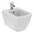 Ideal Standard I.Life S Wall Hung Bidet 355mm Wide - 1 Tap Hole