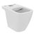 Ideal Standard I.Life S Rimless Compact Close Couple Toilet with 4/2.6 Litre Push Button Cistern - Soft Close Seat
