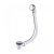 Ideal Standard Pop Up Bath Waste with Overflow - Chrome