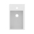 Ideal Standard Strada Handrinse Washbasin 450mm Wide Left Hand - 1 Hap Hole | Thumbnail Image