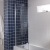 Ideal Standard Synergy Square Angle Hinged Bath Screen 1500mm H x 815mm W - 6mm Glass | Thumbnail Image