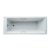 Ideal Standard Tempo Arc Single Ended Rectangular Bath with Grips 1700 x 700mm - 0 Tap Holes