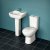 Ideal Standard Tempo Close Coupled Toilet 4/2.6 Litre Dual Flush Cistern with Vertical Outlet - Soft Close Seat