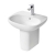 Ideal Standard Tesi Basin and Semi Pedestal 550mm Wide 1 Tap Hole
