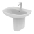 Ideal Standard Tesi Basin and Semi Pedestal 500mm Wide 1 Tap Hole