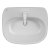 Ideal Standard Tesi Semi-Recessed Countertop Basin 550mm Wide - 1 Tap Hole