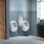 Ideal Standard Urinal Division with Hanger and Screw - White | Thumbnail Image