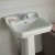 Ideal Standard Waverley Classic Basin and Full Pedestal 560mm Wide 1 Tap Hole
