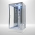 Insignia Platinum Rectangular Steam Shower Cabin 1050mm x 850mm - Chrome Frame | Thumbnail Image