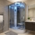 Insignia Premium Offset Quadrant Steam Shower Cabin 1100mm x 700mm LH - Chrome Frame | Thumbnail Image