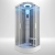 Insignia Premium Quadrant Steam Shower Cabin 800mm x 800mm - Chrome Frame | Thumbnail Image