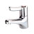 Inta Lever Operated Basin Mixer Tap with Copper Tails Chrome