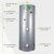 Joule Cyclone Slimline Direct Unvented Cylinder 200 Litre - Stainless Steel