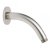JTP Inox Round Curved Ceiling Shower Arm 200mm - Matt Stainless Steel