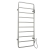 JTP Aero Electric Towel Rail 1130mm H x 475mm W - Brushed Stainless Steel | Thumbnail Image