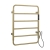 JTP Aero Electric Towel Rail 640mm H x 475mm W - Brushed Brass | Thumbnail Image