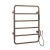 JTP Aero Electric Towel Rail 640mm H x 475mm W - Brushed Bronze | Thumbnail Image