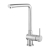 JTP Apco Mono Kitchen Sink Mixer Tap - Stainless Steel