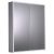 JTP Aspect 2-Door Mirrored Bathroom Cabinet with Demister Pad 700mm H x 600mm W - Chrome