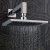 JTP Athena Dual Concealed Mixer Shower with Shower Handset + Fixed Head