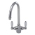 JTP Chelsea Mono Kitchen Sink Mixer Tap Dual Handle Chrome