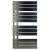 JTP Cleo Brushed Designer Heated Towel Rail | Thumbnail Image