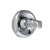 JTP Continental Concealed Thermostatic Shower Mixer Valve - Chrome