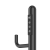JTP Flo Dry Electric Towel Rail 1661mm H x 182mm W - Matt Black | Thumbnail Image