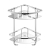 JTP Florence Corner Twin Basket - Chrome | Thumbnail Image
