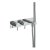 JTP Florence Dual Concealed Mixer Shower with Attached Handset + Fixed Head