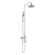 JTP Florence Shower Pole with Overhead Shower and Hand Shower + Bath Spout