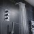 JTP Florence Thermostatic Concealed 3 Outlet Shower Valve Triple Handle - Chrome | Thumbnail Image