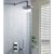 JTP Florentine Dual Concealed Mixer Shower with Shower Handset + Fixed Head